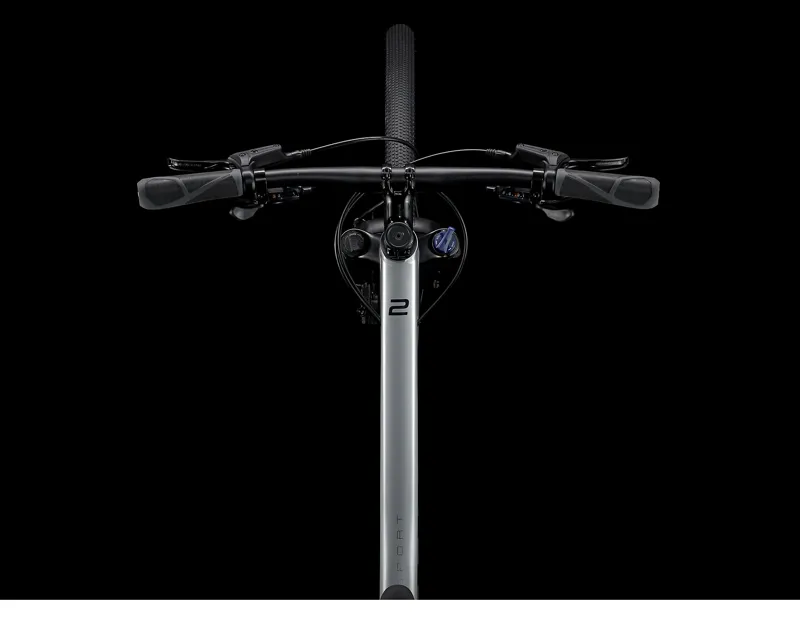 Trek Dual Sport 2 Womens Hybrid Bike in Silver-6